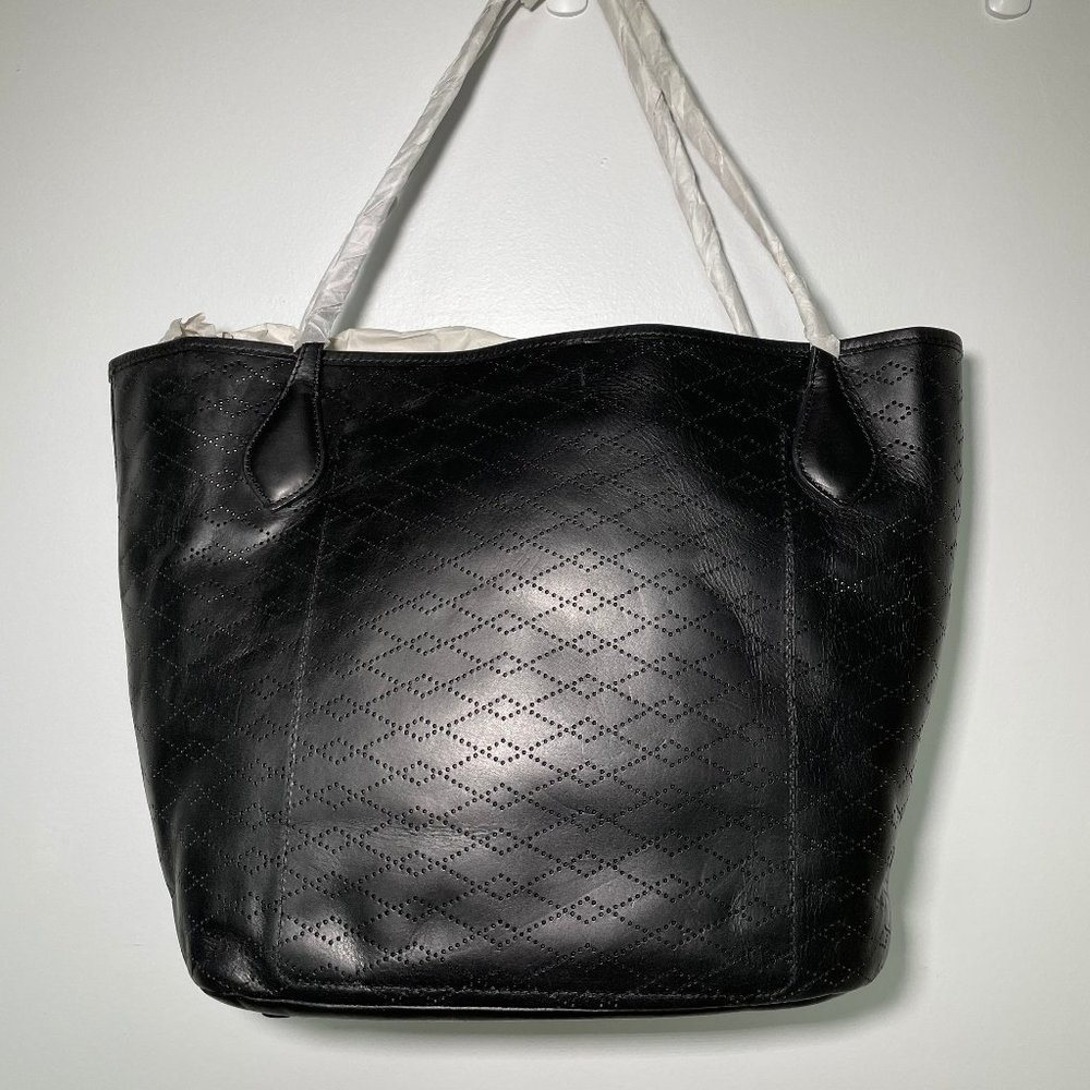 MZ Wallace Paris Tote Black Leather NEW